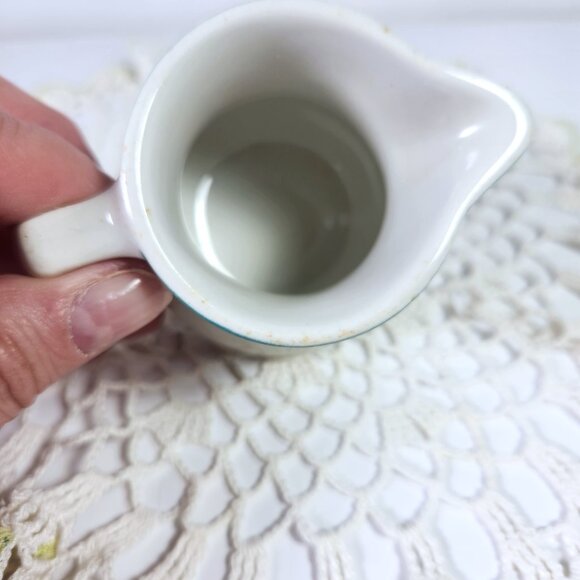 Restaurant Ware Small Individual Creamer Pitcher England Erica J E Heath Russell - Picture 5 of 8